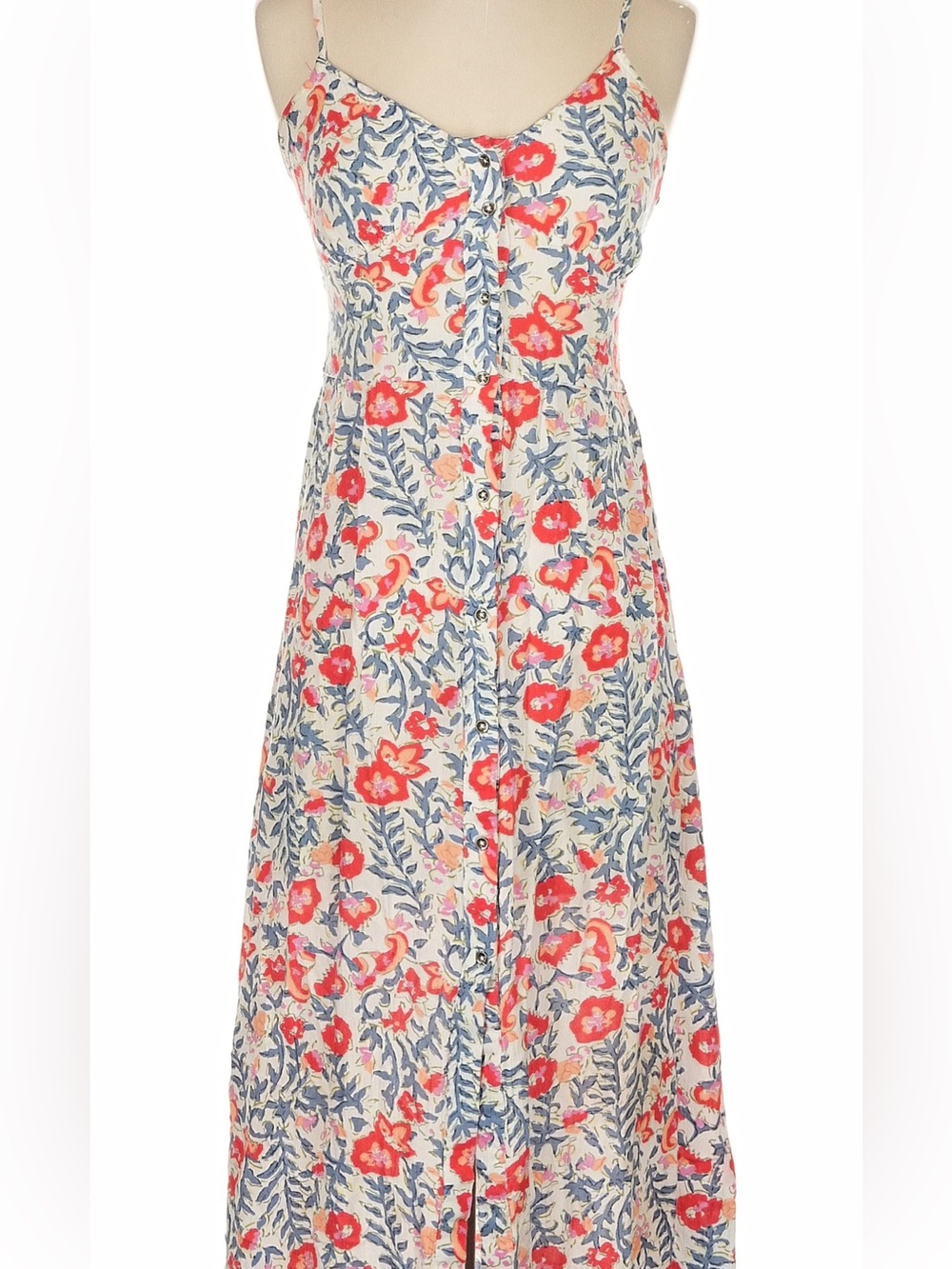 Billabong Button Down Maxi Dress in size Small. Perfect condition, NWOT. - Picture 2 of 9